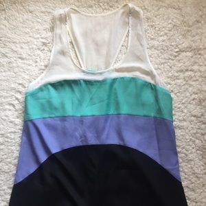 Jessica Simpson Racerback Colorblock Dress